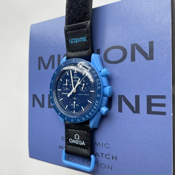 Swatch Omega Moonswatch Mission to The Neptune Watch - Picture 5 of 10